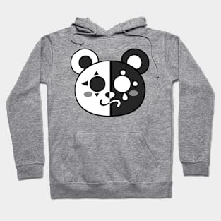 Bipolar Bear Face Logo Hoodie